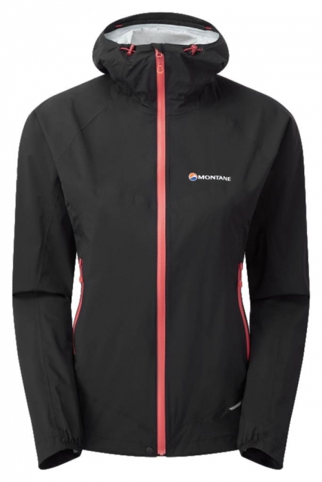 Montane FEM Minimus Stretch Ultra JKT, Černá/červená, M